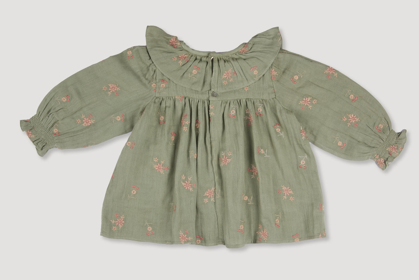 Baby Girl Dress & Bloomer - Dried Leaf