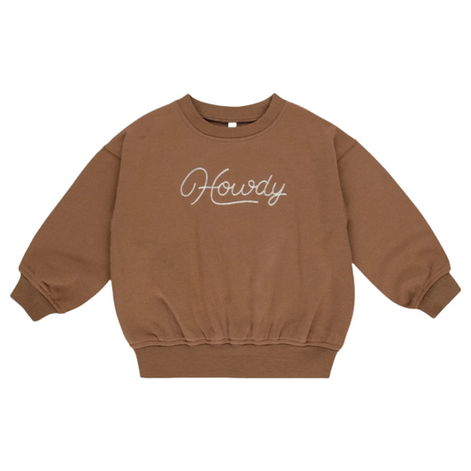 Relaxed Sweatshirt - Howdy | 2-6